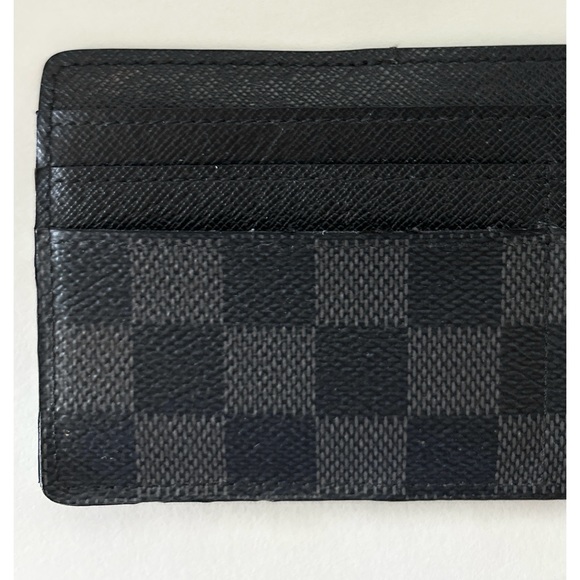 💯Authentic Louis Vuitton Damier Graphite Modulable Wallet Credit Card Holder - Picture 4 of 9